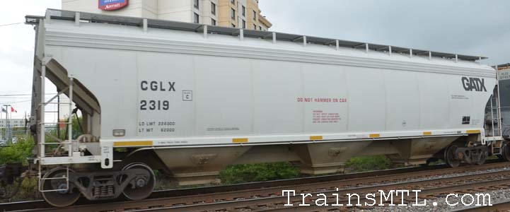 Car/wagon CGLX2319 right side / coté droit
